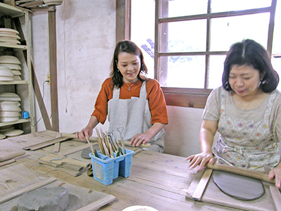 第1回ＰＴＡ文化活動「飯能焼 陶芸教室」