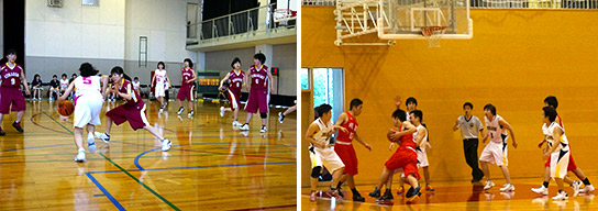 バスケットボール部 高校男女インターハイ予選１回戦 目白研心中学校 高等学校