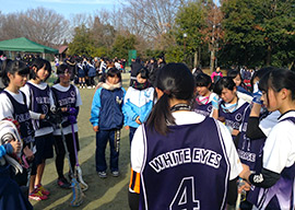 Winter Cup 2014関東女子ラクロス中学生大会　Ｂブロック第2位