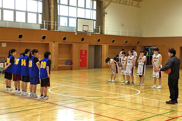 高校男女バスケットボール部「練習試合VS 宝仙学園」