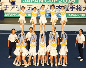 ２０１５ジャパンカップ　チアリーディング日本選手権大会　結果報告