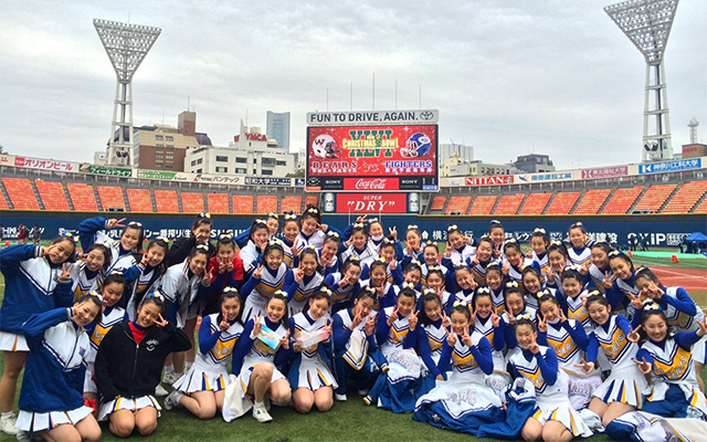 全日本高等学校アメリカンフットボール選手権決勝戦　ハーフタイムショー